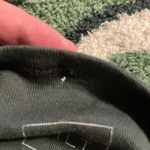 Full Tilt NWOT 100% Cotton Dark Green Raised Floral Long Sleeve Top XS Preppy Photo 5