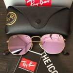 Ray-Ban Hexagonal Flat Lens Mirror Lilac RB3548-N Photo 0