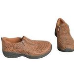 Lands' End Lands’ End Brown Cheetah Print Slip On Shoes Photo 0