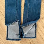 Vibrant Miu Medium Wash Ankle Slit Jeans Photo 4
