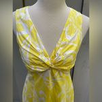 Jones New York Sunshine Yellow A-Line MIDI Dress Size 4 Great Spring Dress Photo 3