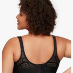 Glamorise Women's Plus Size No-Sweat Mesh Sports Bra Wirefree #1068 Photo 2