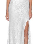 La Femme NEW Rhinestone Gown 29939 Bride Wedding Women's Ivory Size 6 Photo 0