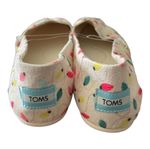 Toms  Christmas Lights White Cream 7 Slip‎ On Shoes Holiday Alpargatas Photo 1