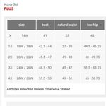 Kona Sol 🆕 NWT PLUS Size 3X 24W Navy Geometric 1pc Swim Suit Swimsuit NEW Photo 1