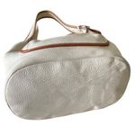 Brighton Pebbled Leather Off White Hobo Bag Photo 13
