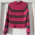 BDG Pink and green stripe  sweater  Photo 1