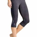 Athleta Women’s Size S Bare to Run Knickers Asphalt Starfruit Grey Crop Leggings Photo 0