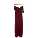 Lulus  XL Own Night Berry Pink Strapless Maxi Party Evening Out Dress Photo 4