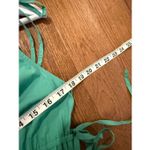 Rails Constantine Kelli green midi dress tie waist size small Photo 7