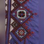 Lucky Brand  Diamond Embroidered Top Sz Small Photo 5