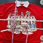 vintage collared granny style christmas sweater Size M Photo 1
