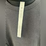 Lululemon Ribbed Softstreme Slim-Fit Tank Dress Dark Gray (Size 6) Photo 9