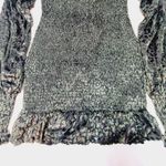 Lovers + Friends  Edith Mini Dress in Moss Green XS Photo 3