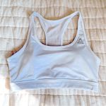 Reebok  White Racerback Sports Bra Size Small Photo 0