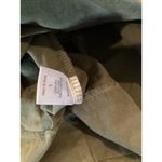 Wisteria Lane cotton Tiered Square Neck Gathered Sleeve Mini baby doll Dress S Green Photo 5