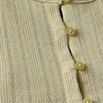 J.Crew  Pointelle short-sleeve knit cardigan Photo 1