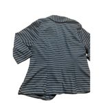 Torrid navy blue and metallic silver striped blazer sz 0 Photo 5