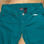 City Streets  Turquoise Denim Pants size 7 Photo 1
