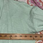 Kori  women's size small long sleeve mint green cardigan sweater business casual Photo 2