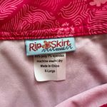 RipSkirt Hawaii Length 1 XL 16.25” Hibiscus Hot Pink Velcro Wrap Adjustable Photo 3