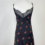 Farm Rio NWOT  Embroidered Floral Lace Maxi Dress Size XS V-Neck Photo 6