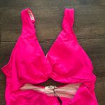 Al’MAGE XL One Piece Monokini Neon Hot Pink Swimsuit Photo 5