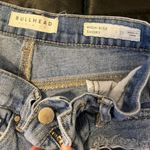 Bullhead Denim Co . Distressed High-Rise Denim Shorts Size 25 Photo 2