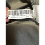 Quince Vintage Wash Tencel Button Front Dress in olive green, size Medium Green Photo 4