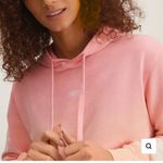 OKAICOS Coral Gradient Dyed Hoodie Small NWT Pink Photo 0