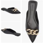 Nordstrom 💕 OPEN EDIT💕 Kristin Pointed Toe Mule ~ Black 38 NWT Photo 0