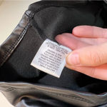 Olive & Oak ✨  Black Faux Leather Tank Top XS NWT Photo 5