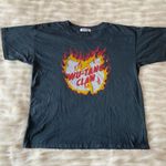 Free People Black White Red Wu-Tang Clan Retro Oversized T-Shirt Sz S Photo 60