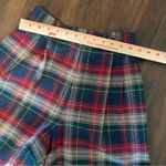Talbots Tartan Plaid Bermuda Culotte Shorts Size 6 Photo 7