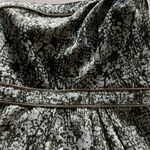 DO+BE  Women’s Size S One-Shoulder Bubble Hem Dress – Abstract Olive Green Photo 6