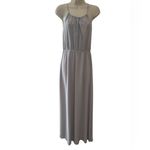 Joanna August Soft Lavender Long Sleeve Dress Gray Size M Photo 6