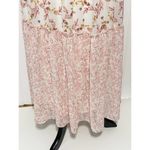 Drew Anthropologie  Naomi Tiered Maxi‎ Dress Floral Boho Chiffon Size Small Photo 3
