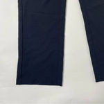 J.O.A. Navy Cropped Captain Side Snap Trouser Pant Size Medium Photo 8