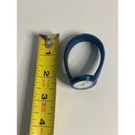 VTG 1980's Slinky Wrist Watch 2.5" Armitron Quartz Slinky Band Blue READ Photo 5