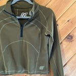 FBF body army green fitted shapewear jacket Size XL Photo 2