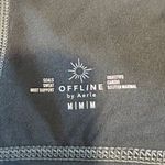 Aerie NWT Offline by Black with Gray Stitching Goals Padded Sports Bra - Size: M Photo 1