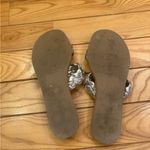 A New Day Gold Braided Slide Sandals Size 8 Photo 2