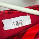 ALIETTE Red Velvet Cold Shoulder Ruched Bodycon‎ Gothic Punk Mini Dress 0 Red Photo 10