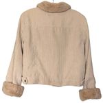 Everly Corduroy Jacket faux fur collar Size Small gorpcore cabincore Photo 2
