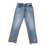 Daze Denim High Rise Distressed Jeans Blue Size 26 Photo 1