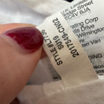 J.Crew Shirting Stripe Cotton Tiered Maxi Dress in Multi Blue size 2 $128 Photo 11