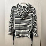 Moon River  Tuckernuck Striped Sweater with Tie Details size M Photo 6