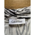 Calvin Klein  Tunic‎ Top Women Size Measured Stretch Vacation Beach Casual Travel Photo 2