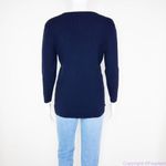 Vintage Lauren Ralph Lauren navy blue V Photo 12