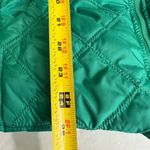 Coldwater Creek  L quilted fleece lined vest two tone green lime winter casual Photo 8